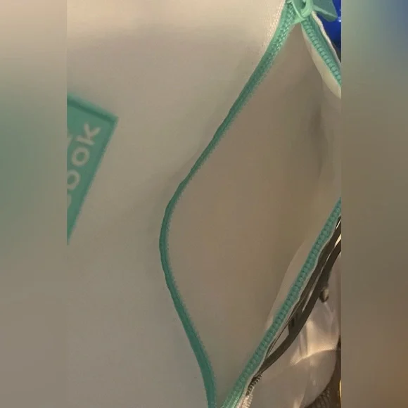 Reebok White and Gray Backpack with Teal Accents! NWT! - Picture 9 of 9